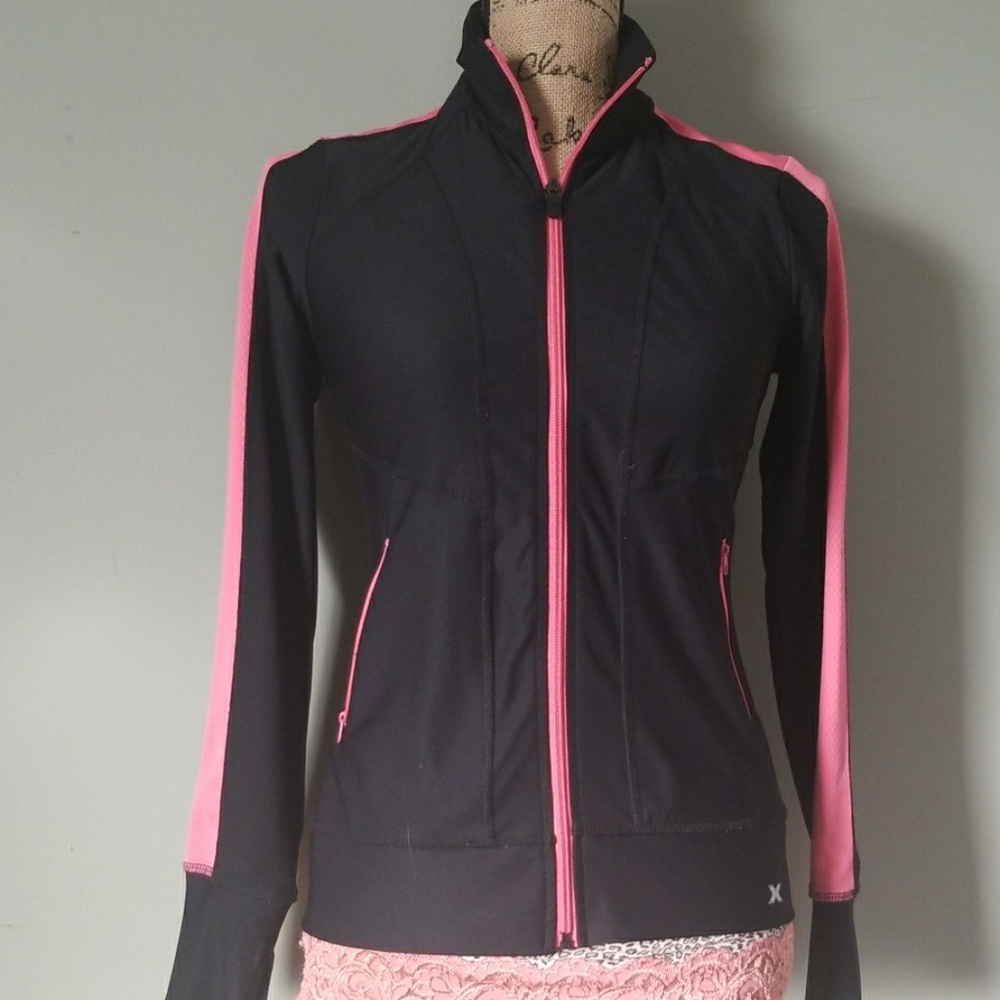 🖤4 for $25 Bundle Sale  Xersion Black Zip Up Track Jacket - Picture 2 of 7